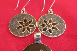 Conjunto MosaicoPiritaResinaNegra